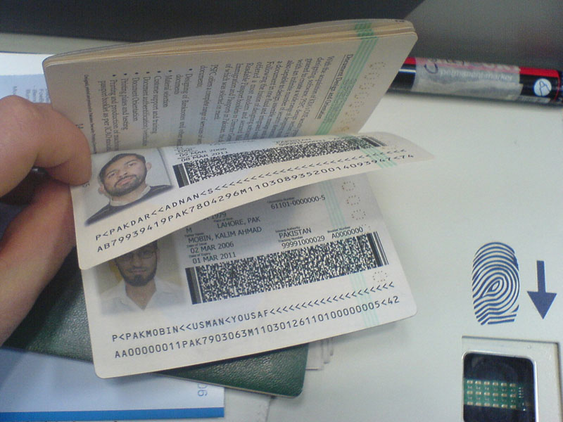  Pakistani Passport Number 